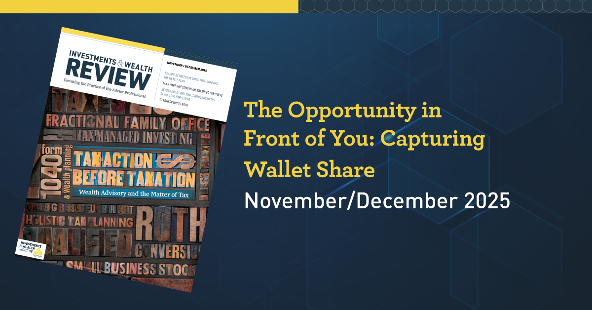 The Opportunity in Front of You