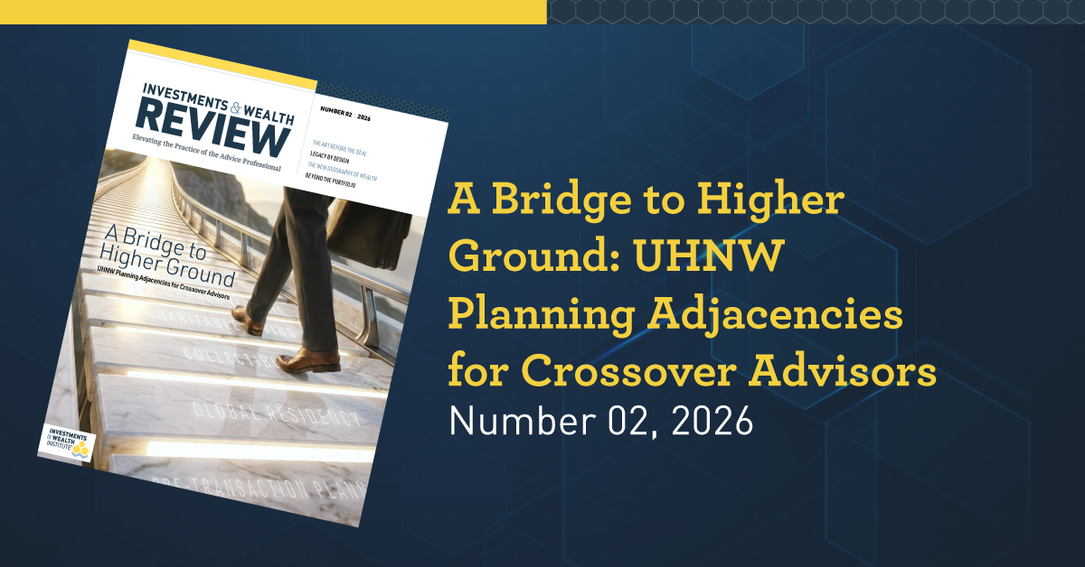 A Bridge to Higher Ground: UHNW Planning Adjacencies for Crossover Advisors