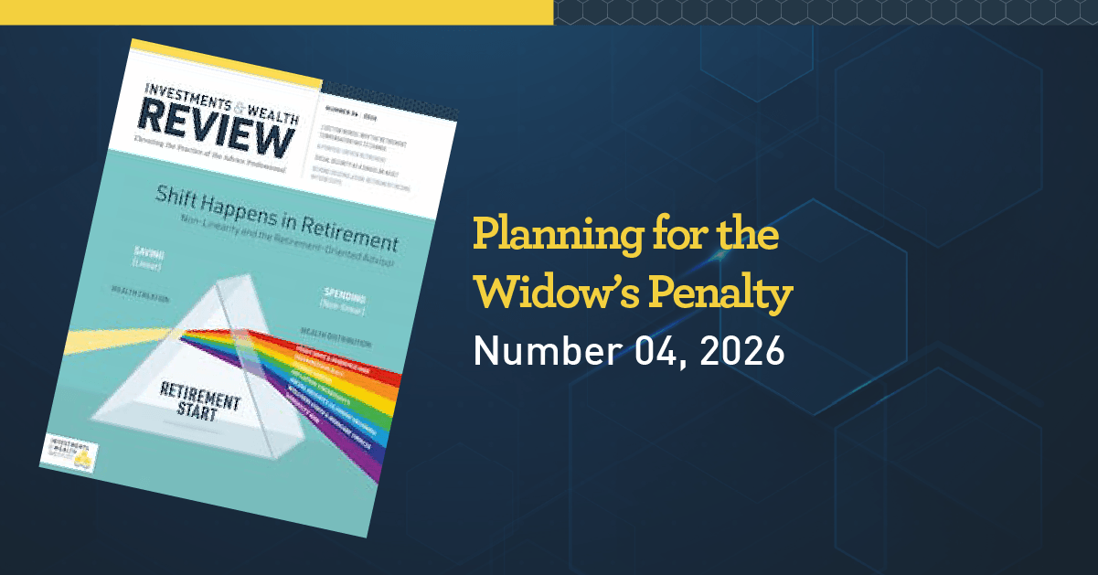 Planning for the Widow's Penalty
