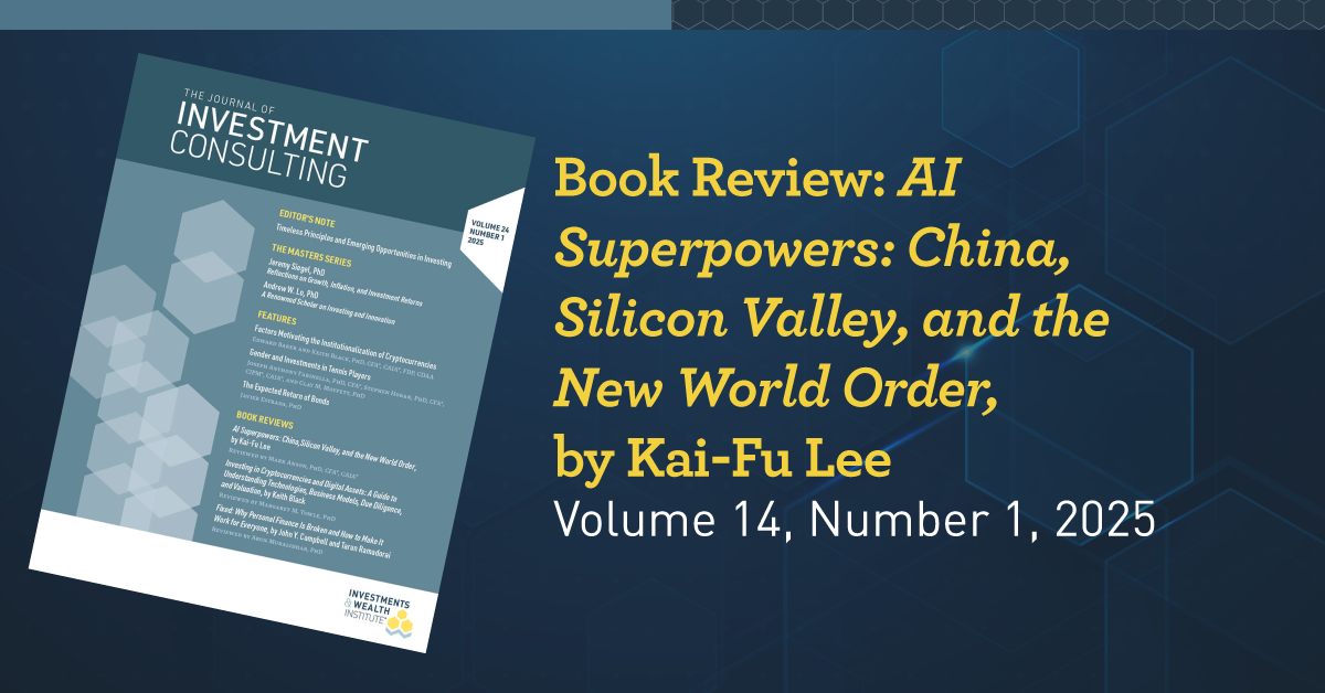 Book Review: AI Superpowers