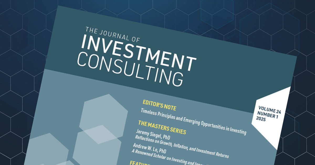 Journal of Investment Consulting