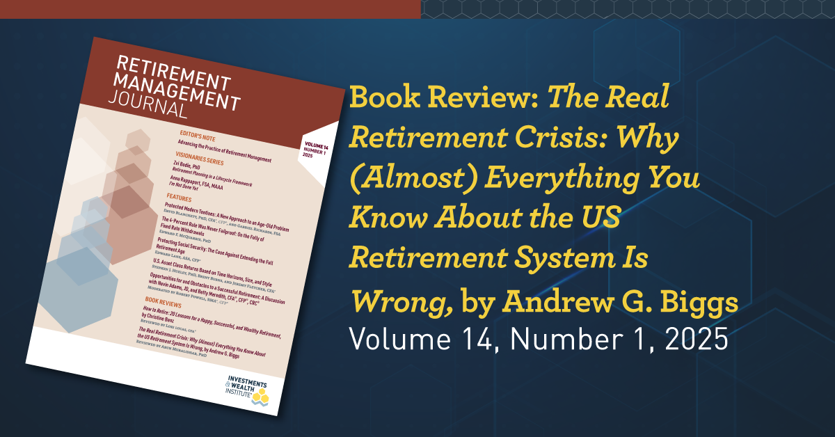 Book Review: The Real Retirement Crisis