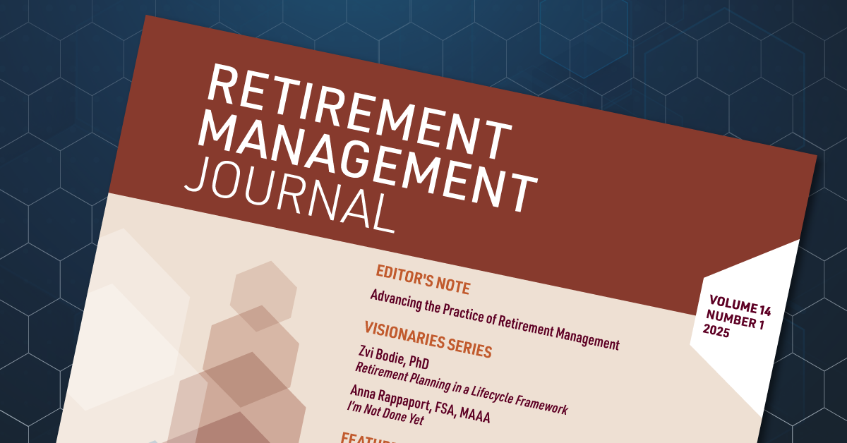 Retirement Management Journal