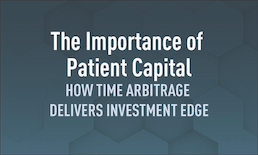 The Importance of Patient Capital